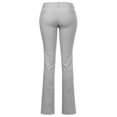 thumbnail image 4 of Made by Olivia Women's High Waist Comfy Stretchy Bootcut Trouser Pants, 4 of 7
