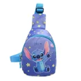thumbnail image 3 of Bolso de pecho para niñas con diseño de Minnie Mouse Stitch de Disney, bonito bolso de hombro con cremallera para niñas y niños con dibujos de princesas, 3 of 5