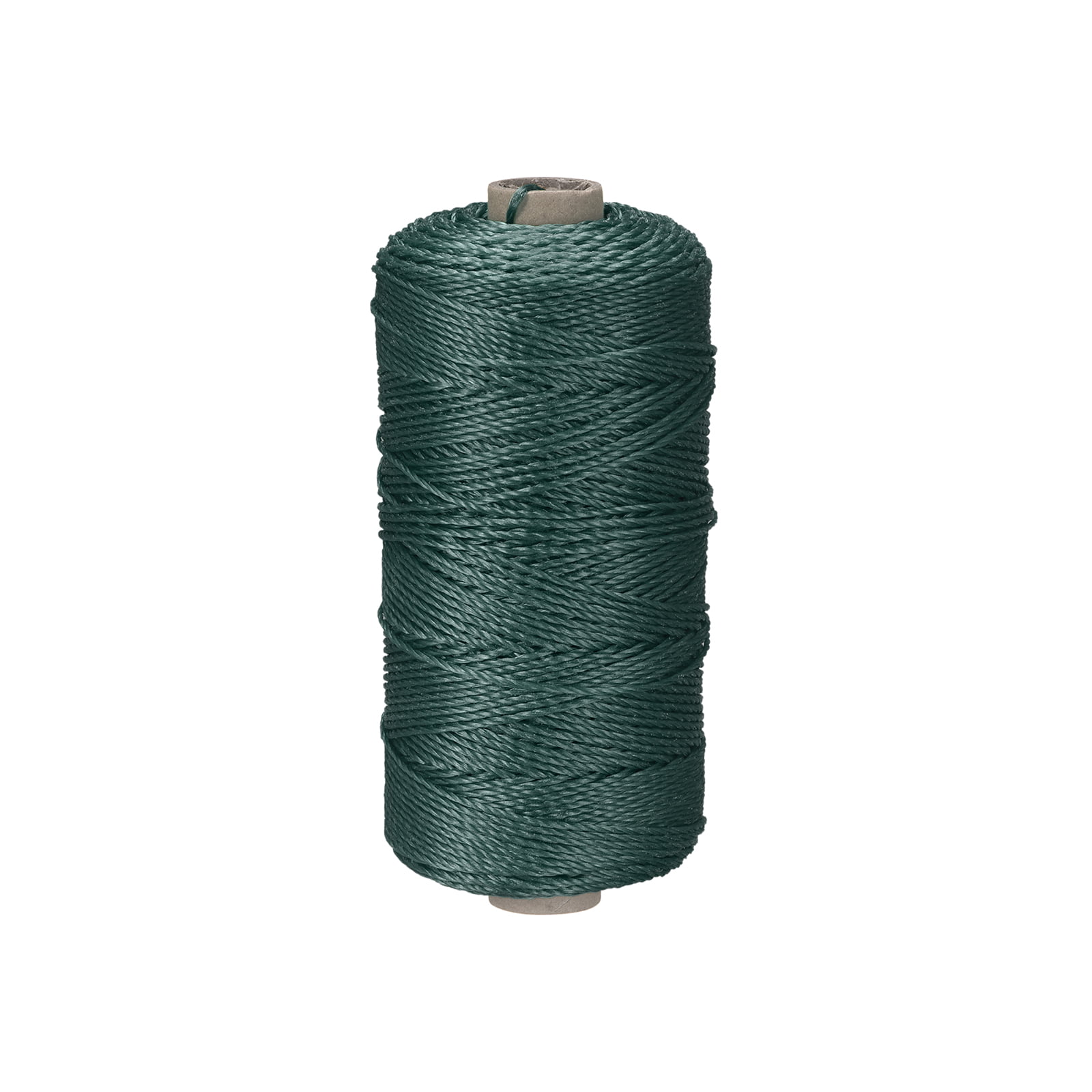 Twisted Nylon Line Twine String Cord for Gardening Marking DIY Projects  Crafting Masonry (Green, 1.5mm-328 feet)