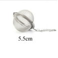 thumbnail image 3 of 2pcs Stainless Steel Mesh Tea Ball Tea Infuser Strainers Steel Tea Ball Mesh Tea Infuser with Extended Chain Hook for Brew Loose Leaf Tea and Spices & Seasonings 2 PCS, 3 of 5