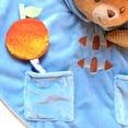 thumbnail image 2 of YOTTOY Paddington Bear Collection | Soft Baby Blankie, Cozy Security Blanket, Cuddle Buddy ? 13?L x 20?W, 2 of 5