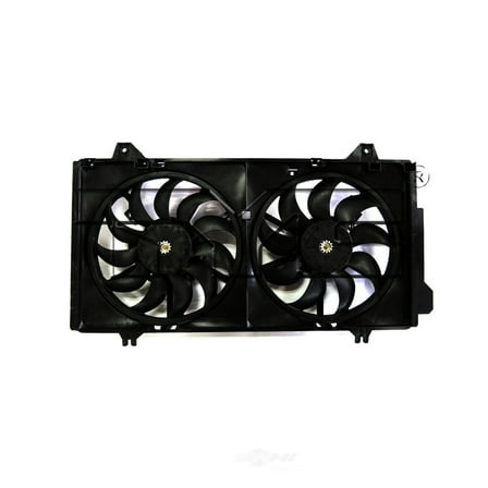 Dual Radiator and Condenser Fan Assembly Fits 2015 Mazda 3