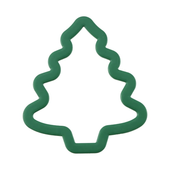 Plastic Christmas Tree Gripper Cookie Cutter, Green, by Holiday Time