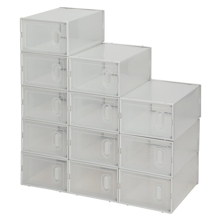 8PCS 18 Gallon Plastic Storage Containers Tote Box Storage Bin Set Shoe Box  Storage Home Organizers Storage - AliExpress