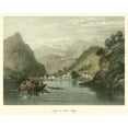 thumbnail image 2 of Leitch, W.L. 24x20 White Modern Wood Framed Museum Art Print Titled - Lago di Como, Italy, 2 of 4