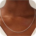 thumbnail image 1 of Collar de plata para mujer, 1 of 4