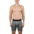 thumbnail image 2 of Athletic Works Men's Sustainable Long-Leg Boxer Brief, 3 Pack, 2 of 2
