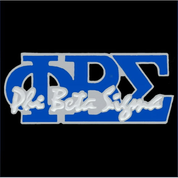 PBS 1" Signature Lapel Pin Royal