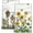 Farm Sunflower, variant on Microfiber Kitchen Towels - Set of 2 Dish Towels for Kitchen 18 x 26 Inch Home Decoration Cat Flower Cute Spring Hand Towels Soft & Absorbent Aesthetic Design