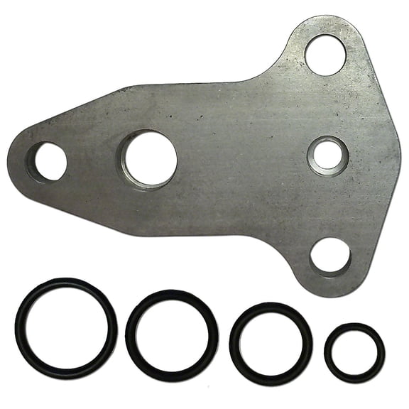 Hydraulic Vane Pump to Piston Pump Changeover Plate w/ (4) O-rings Fits Ford Tractor NAA876A