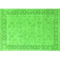 thumbnail image 1 of Ahgly Company Indoor Rectangle Oriental Green Industrial Area Rugs, 2' x 4', 1 of 4