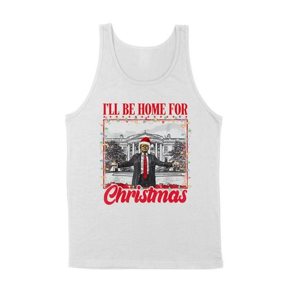 Christmas Trump 2024 Tank Top Unisex Large White