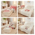 thumbnail image 3 of DISHAN Throw Pillow Foldable Double Zipper Anti-fading 2-In-1 Cushion Pillow Air Conditioning Blanket Home Decor, 3 of 8