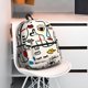 thumbnail image 5 of Fotbe Aabstract Eyes Mochila Ligera Casual para Laptop para Hombres y Mujeres, Mochila Impermeable de Uso Diario, Mochila para Universidad, 5 of 6