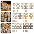 thumbnail image 5 of BUYISI Vintage Style Scrapbook Paper Frames 30Pcs Retro Cutouts For Diy Projects F, 5 of 5