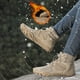 thumbnail image 4 of Botas Nieve para Exteriores para Hombre Zapatos Algodón Engrosados ​​con Terciopelo Zapatos Montañismo Cálidos Antideslizantes E Impermeables para Mujer (658 Camel 38), 4 of 9