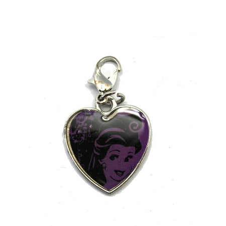 - Disney's Beauty and the Beast Princess Belle Clip-On Heart Charm