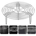 thumbnail image 2 of Trivet Rack Holder Stainless Steel Steamer Racks Round Steamer Racks Pressure, 2 of 5