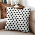 thumbnail image 4 of Black Spots Decorative Pillows Inserts & Covers,Soft Pillow Cas Covers,linen Pillowcases Double-sided Printing for Sofa Couch Outdoor Decor,Pillow Case Set Of 2,20x20 Inches, 4 of 7