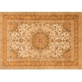 thumbnail image 1 of Ahgly Company Indoor Rectangle Medallion Orange Traditional Area Rugs, 5' x 8', 1 of 1