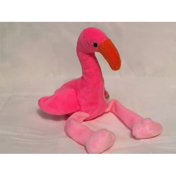 Ty Beanie Baby Pinky The Pink Flamingo No Ty Hang Plush Walmart Com