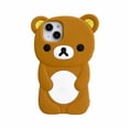 thumbnail image 2 of Cartoon Animal Bear Cute Soft Silicone Case for IPhone 13 12 11 14 Pro Max XS XR X 7 8 Plus SE 2020 IPone 14Pro Protective Cover xuanjing unisex, 2 of 2