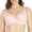 Petal Pink, variant on Shea Full Bust Unlined Plunge Bra, Silver, 30DDD