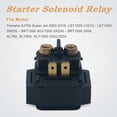 thumbnail image 7 of Triumilynn Starter Solenoid Relay for Yamaha PWC FX1000 GP800 GP1300 SJ700 XL700 XLT1200 XLT800 LST1200 SR230 2002-2016 # 68N-81940-00-00 Outboard Engine, 7 of 7