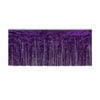 Pack of 3 - Packaged 1-Ply Metallic Fringe Drape, purple by Beistle Party Supplies