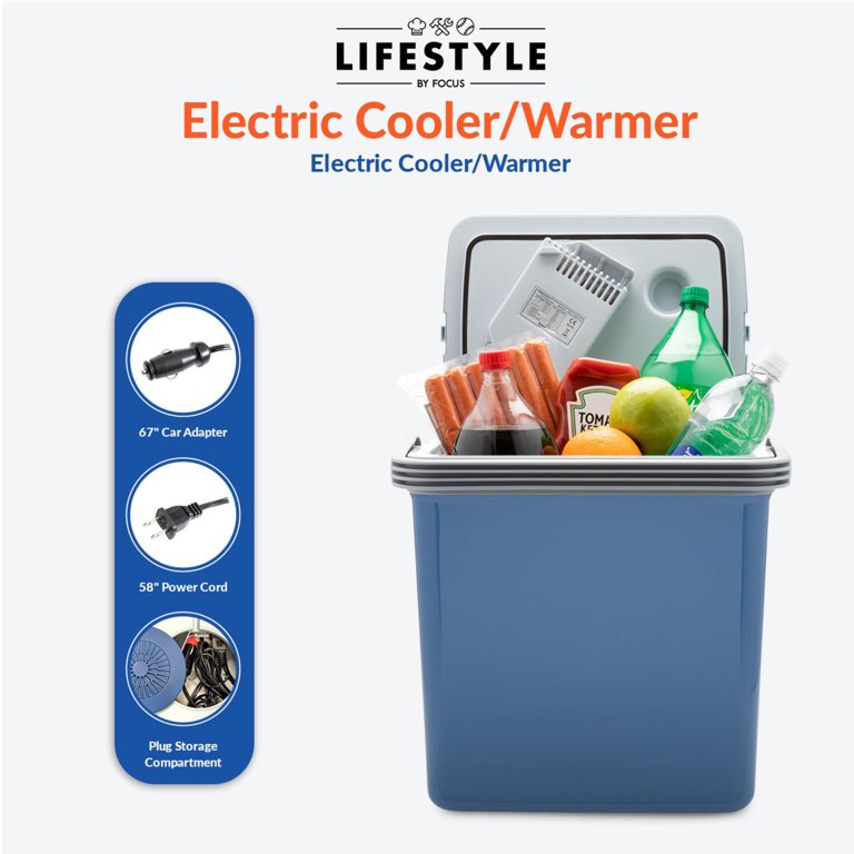  Lifestyle by Focus Electric Travel Cooler/Warmer