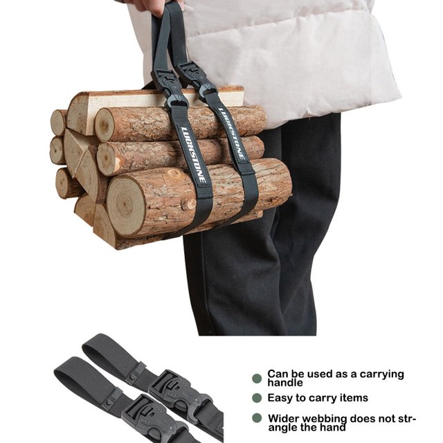 2X Ceinture Attachée Ensemble Bagage Sangle de Cils Cargo Randonnée Camping Libération Attache Boucle Réglable Sangle Valise Affaires Sécurisée Sangles Noir/m