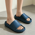 thumbnail image 5 of Willtoo Shower Shoes Non‑Slip Open Toe Slippers Soft Thick Cushioned Lightweight Slides Quick‑Dry Bath Sandals for Bathroom, 5 of 5