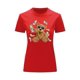 thumbnail image 1 of Playera Blusa de Oso Millonario con Dólares Dinero Ropa De Mujer Color Rojo Talla Mediana Marca Emil SaEs, 1 of 4
