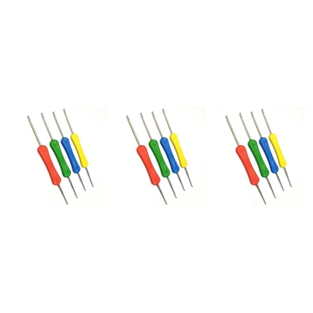 Scienceny 1 Juego de ganchos de ganchillo, herramientas de bricolaje, suministros de costura de doble cabeza, Kit de bordado, herramientas de tejido para Type1 NO1 Scienceny CBP234798