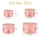 thumbnail image 3 of Set de 4 cajas de regalo GNFlus con tapa para regalos, color rosa, 3 of 6