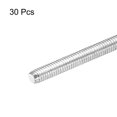 thumbnail image 3 of Lot de 30 Tige Entièrement Filetée M3 x 100mm 0.5mm Pas de Filetage Acier Inoxydable 304 Tiges Filetées à Droite, 3 of 6