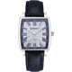 thumbnail image 1 of Relojes clásicos para hombres Reloj rectangular de acero inoxidable Reloj con correa de cuero genuino Reloj con números romanos Reloj de pulsera de lujo Pantalla analógica Reloj con tanque de cuarzo japonésGris, 1 of 5