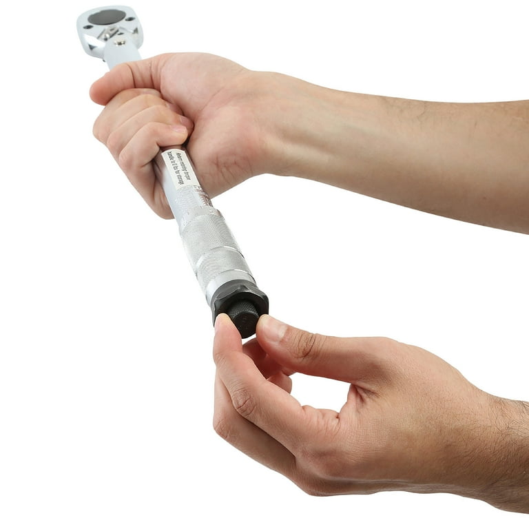 Hyper Tough 1/2-inch Drive Torque Wrench 30 to 150 ft/lb Click