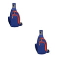 thumbnail image 4 of Minnieouse Bolsa de pecho ligera para hombres Versatilidad y elegante Bolsa de un solo hombro Bolsas de pecho para mujeres Hombres azul oscuro azul oscuro 2piezas, 4 of 6