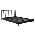 thumbnail image 2 of Cama queen size Clemente - Negro Weik Contemporáneo, 2 of 6