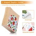 thumbnail image 5 of Yayeee Napkin Holder for Table Kitchen Paper Tissue Organization, Vibrant Strawberries, 5 of 8