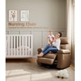 thumbnail image 4 of Garvee 27" Oversized Recliner Chairs with Heat, Massage and Remote Control, Yellow, 4 of 8