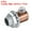 Red Bronze, variant on Uxcell Metal Cable Glands Cord Grips Screw Lock for Wiring Ceiling Lamp Black 4 Pack