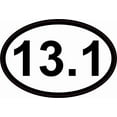 thumbnail image 4 of 4.5in x 3in Half Marathon 13.1 Mile Sticker, 4 of 4