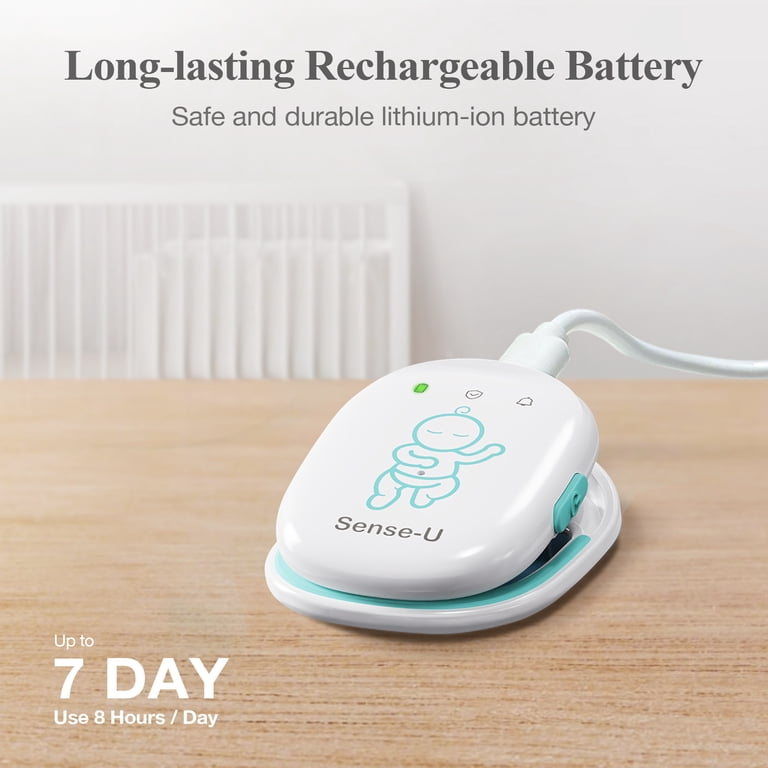 Bellybutton Smart Baby Breathing Monitor With App Alerts & Gentle Vibration - Medical Grade Sleep Safety