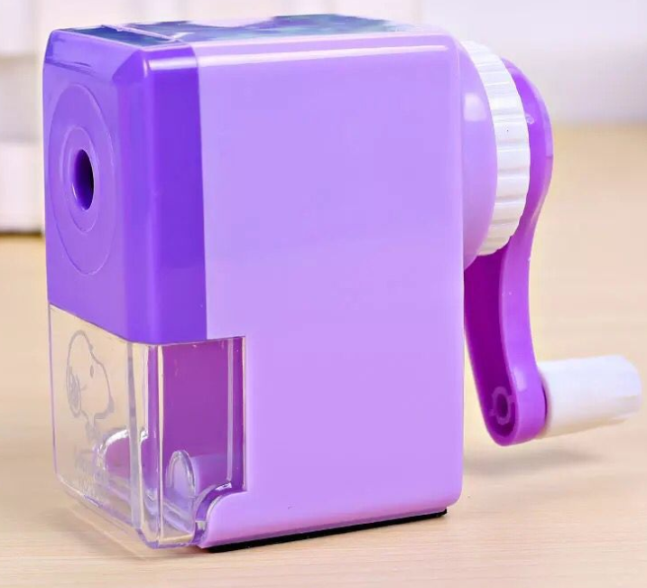 Cute Pencil Sharpeners Manual for Kids and Artists, Handheld Manual