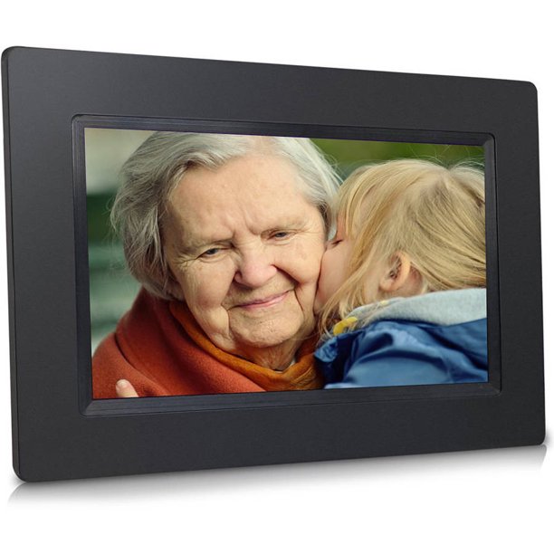 Sungale CPF708 7" Smart WiFi Cloud Digital Photo Frame with Touchscreen