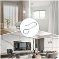 thumbnail image 6 of 28Pcs Curtain Track Hooks S-Shaped Metal Drapery Hook Pins, Silver, 6 of 6