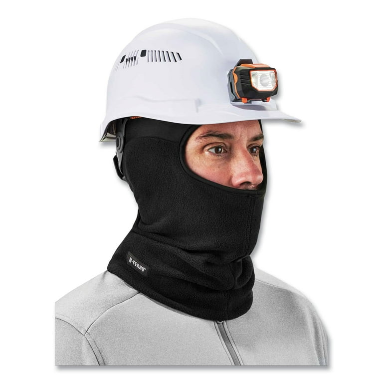 N-Ferno 6822 Balaclava Spandex Top Face Mask, Spandex/Fleece, One Size Fits Most, Black, Ships in 1-3 Business Days