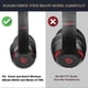 thumbnail image 2 of Earpads Cushions Replacement For Beats Solo 2 Solo 3 Wireless On-ear Headphones,with Soft Protein Leather, 2 of 5